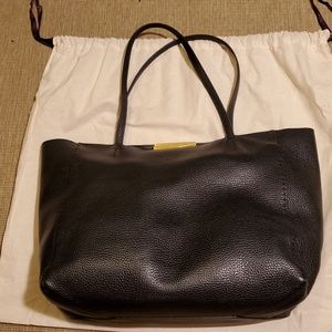 ted baker caullie large leather tote bag